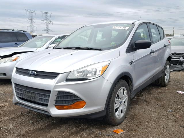 1FMCU0F76FUB90308 - 2015 FORD ESCAPE S SILVER photo 2