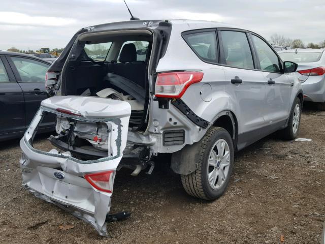 1FMCU0F76FUB90308 - 2015 FORD ESCAPE S SILVER photo 4