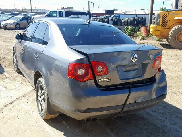 3VWST71KX6M680114 - 2006 VOLKSWAGEN JETTA TDI GRAY photo 3