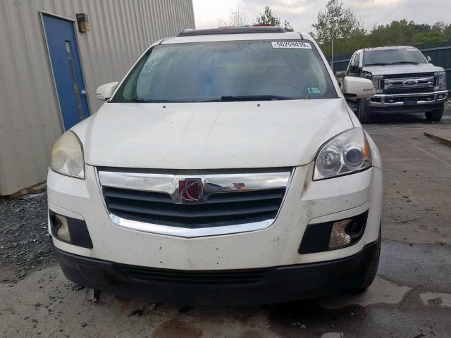 5GZEV33797J162861 - 2007 SATURN OUTLOOK SP თეთრი ფოტო 9