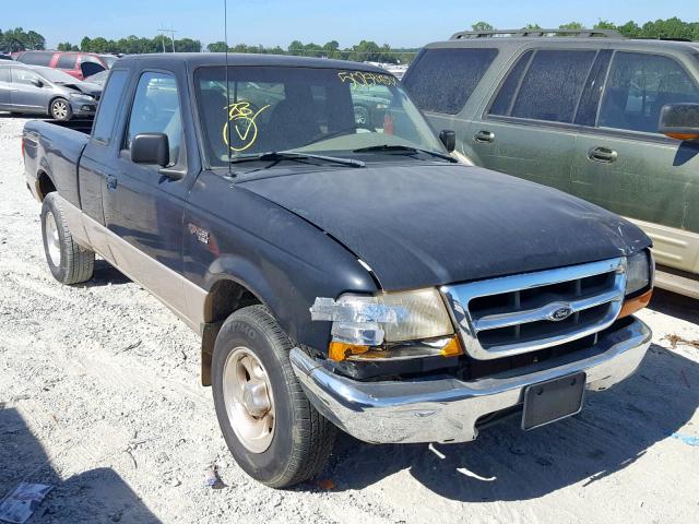 1FTYR14U8WPA89313 - 1998 FORD RANGER SUP BLACK photo 1