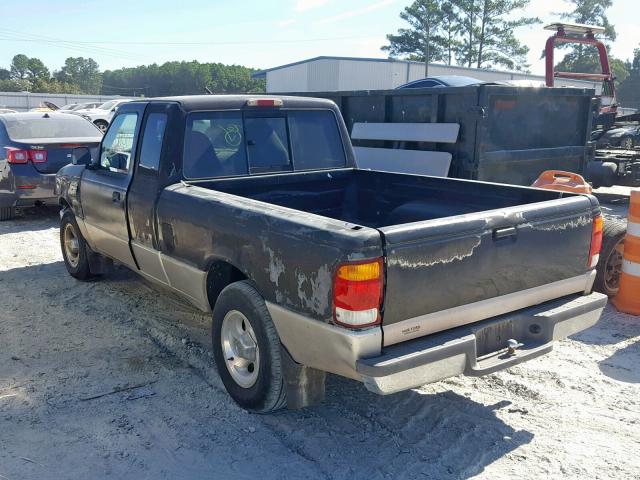 1FTYR14U8WPA89313 - 1998 FORD RANGER SUP BLACK photo 3