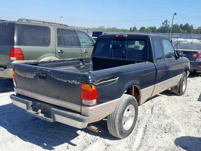 1FTYR14U8WPA89313 - 1998 FORD RANGER SUP BLACK photo 4