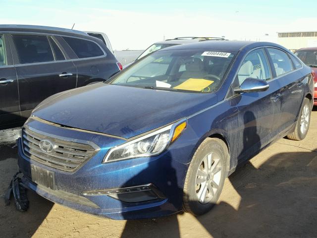 5NPE24AA6GH416274 - 2016 HYUNDAI SONATA ECO BLUE photo 2