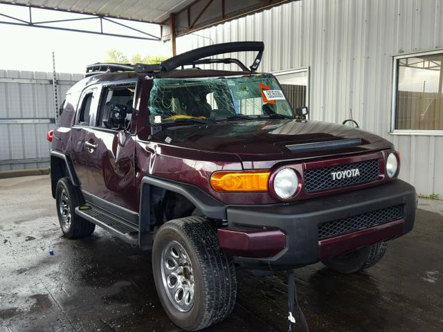 JTEZU11F170018002 - 2007 TOYOTA FJ CRUISER PURPLE photo 1