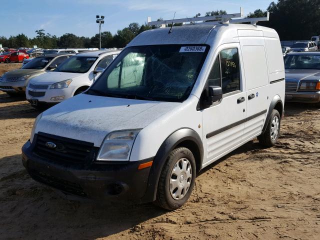 NM0LS7CN7DT147411 - 2013 FORD TRANSIT CO WHITE photo 2