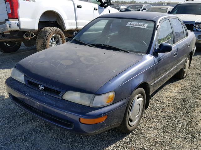 1NXBB02E6TZ437456 - 1996 TOYOTA COROLLA DX BLUE photo 2