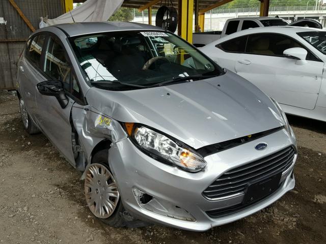 3FADP4TJ6FM127193 - 2015 FORD FIESTA S SILVER photo 1