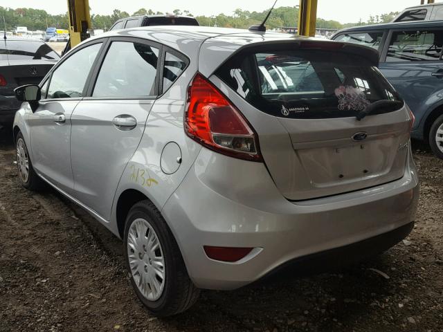 3FADP4TJ6FM127193 - 2015 FORD FIESTA S SILVER photo 3