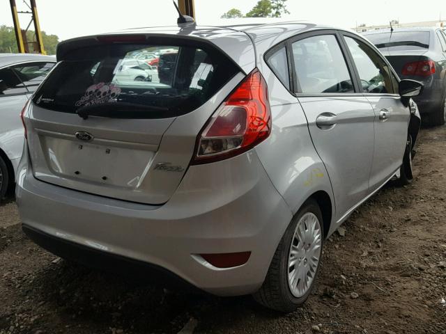 3FADP4TJ6FM127193 - 2015 FORD FIESTA S SILVER photo 4