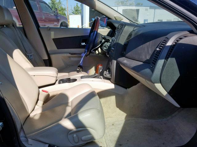 1G6DM577740152582 - 2004 CADILLAC CTS BLUE photo 5