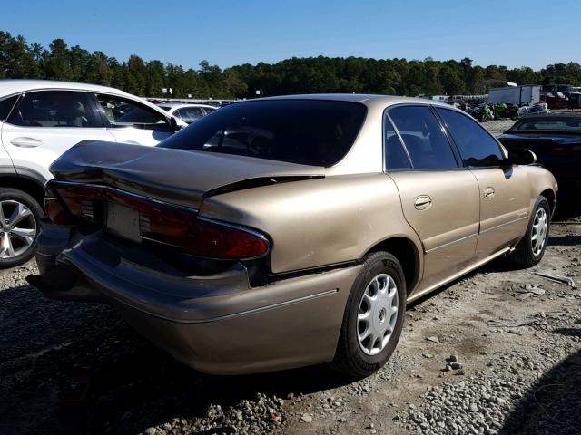 2G4WS52J611117221 - 2001 BUICK CENTURY CU BEIGE photo 4