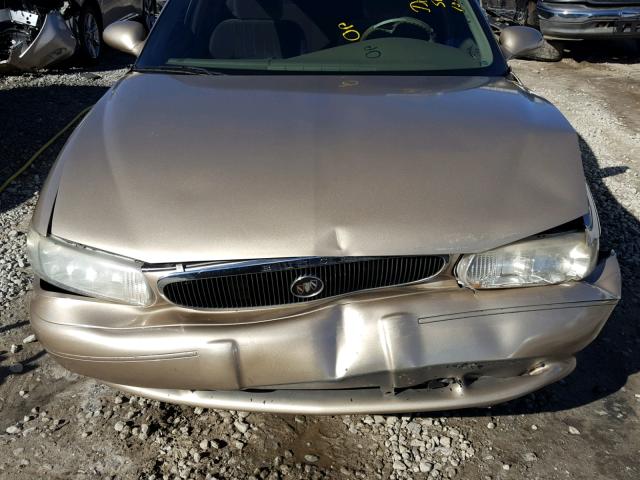 2G4WS52J611117221 - 2001 BUICK CENTURY CU BEIGE photo 7