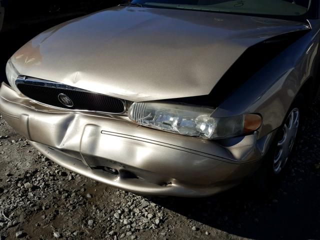 2G4WS52J611117221 - 2001 BUICK CENTURY CU BEIGE photo 9