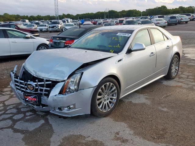 1G6DK5E35D0102639 - 2013 CADILLAC CTS PERFOR SILVER photo 2