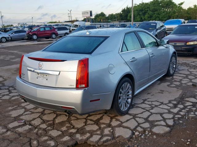 1G6DK5E35D0102639 - 2013 CADILLAC CTS PERFOR SILVER photo 4