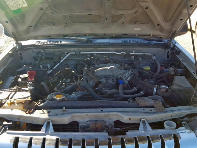 5N1ED28T32C568910 - 2002 NISSAN XTERRA XE SILVER photo 7