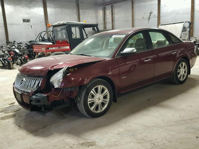 1MEHM42W98G621870 - 2008 MERCURY SABLE PREM MAROON photo 9