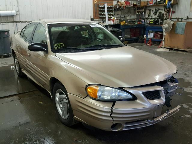 1G2NF52E12C317298 - 2002 PONTIAC GRAND AM S GOLD photo 1