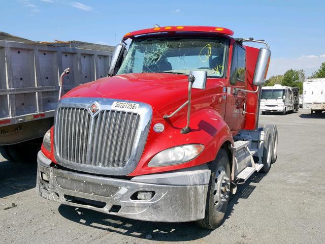 1HSDJSJR6DH336371 - 2013 INTERNATIONAL PROSTAR RED photo 2