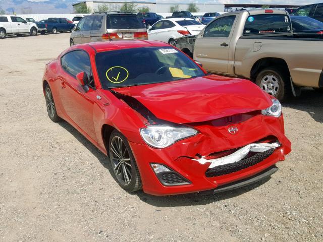 JF1ZNAA1XD2702607 - 2013 TOYOTA SCION FR-S RED photo 1