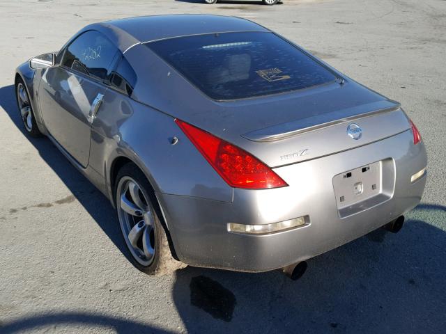 JN1BZ34E47M550815 - 2007 NISSAN 350Z COUPE GRAY photo 3