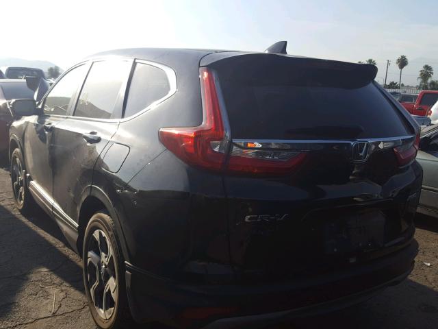 2HKRW2H80HH622737 - 2017 HONDA CR-V EXL BLACK photo 3