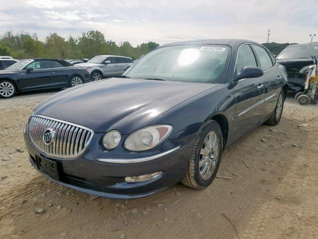 2G4WC582281332747 - 2008 BUICK LACROSSE C CHARCOAL photo 2