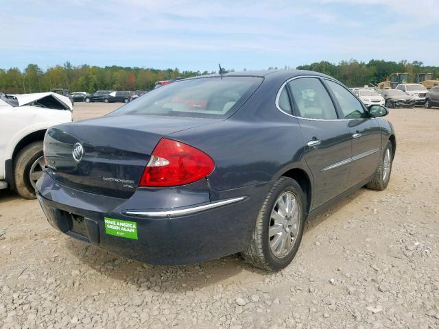 2G4WC582281332747 - 2008 BUICK LACROSSE C CHARCOAL photo 4