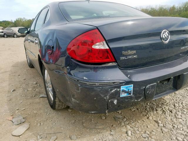 2G4WC582281332747 - 2008 BUICK LACROSSE C CHARCOAL photo 9