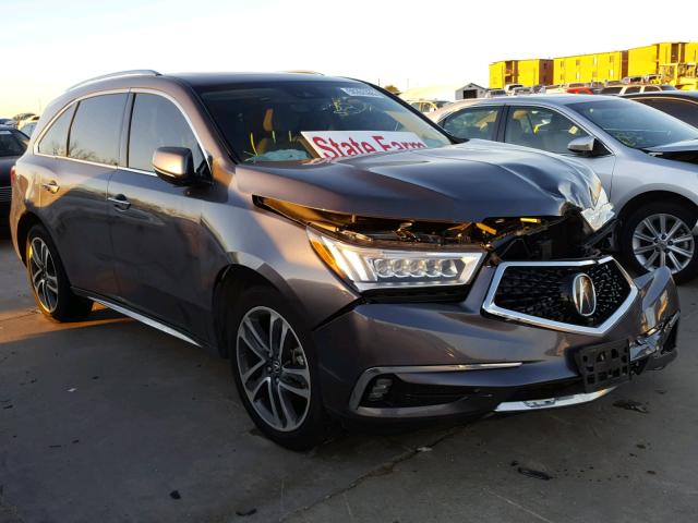 5FRYD3H89HB011206 - 2017 ACURA MDX ADVANC GRAY photo 1