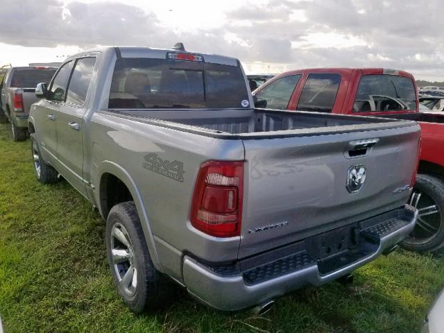 1C6SRFHT6KN725874 - 2019 RAM 1500 LIMIT SILVER photo 3