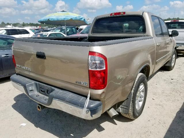 5TBET34105S470642 - 2005 TOYOTA TUNDRA DOU TAN photo 4