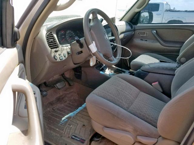 5TBET34105S470642 - 2005 TOYOTA TUNDRA DOU TAN photo 9