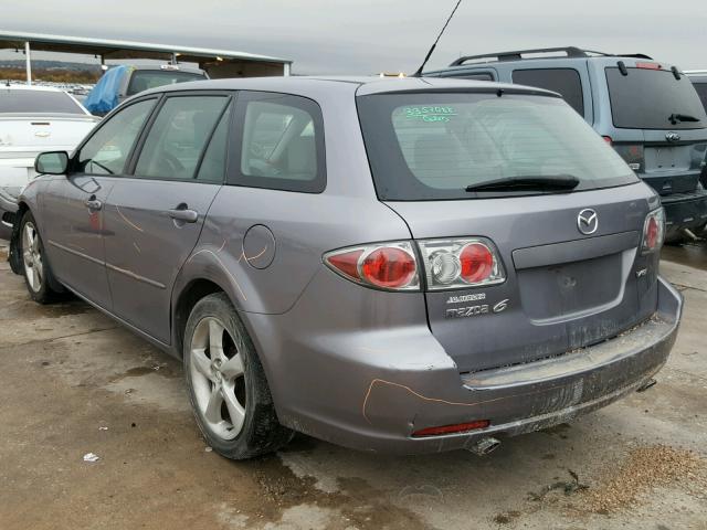 1YVHP82D165M52459 - 2006 MAZDA 6 S SILVER photo 3