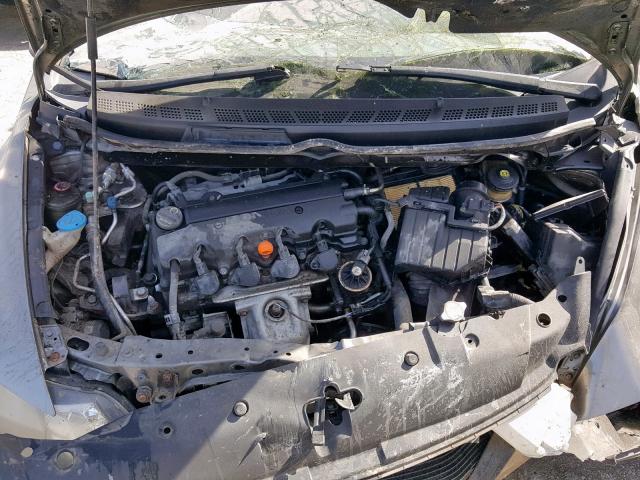 1HGFA16836L073415 - 2006 HONDA CIVIC EX GRAY photo 7