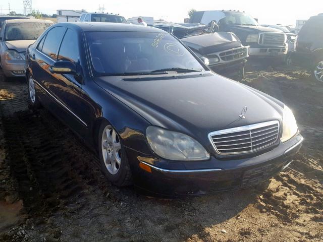 WDBNG70J7YA075236 - 2000 MERCEDES-BENZ S BLACK photo 1