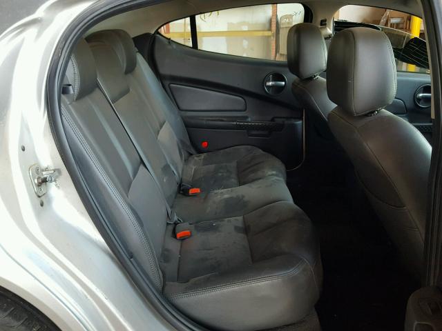 2G2WP552481150730 - 2008 PONTIAC GRAND PRIX SILVER photo 6