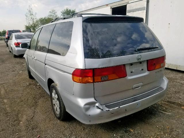 5FNRL18033B157715 - 2003 HONDA ODYSSEY EX SILVER photo 3