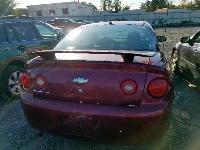 1G1AL18F977224713 - 2007 CHEVROLET COBALT LT RED photo 9