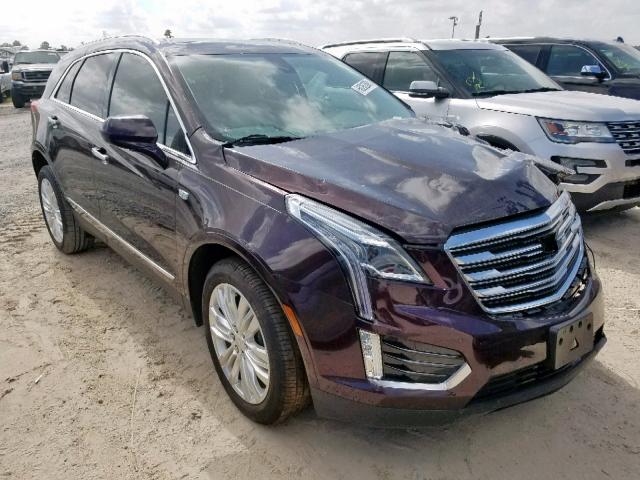 1GYKNERS0JZ166019 - 2018 CADILLAC XT5 PREMIU PURPLE photo 1