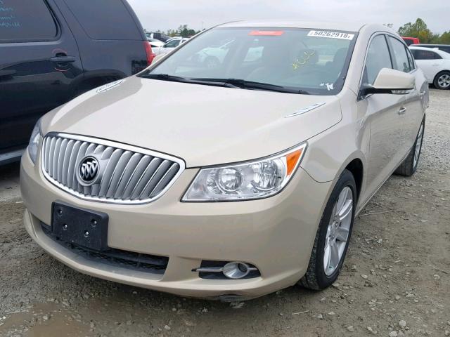 1G4GC5EC0BF238822 - 2011 BUICK LACROSSE C BEIGE photo 2