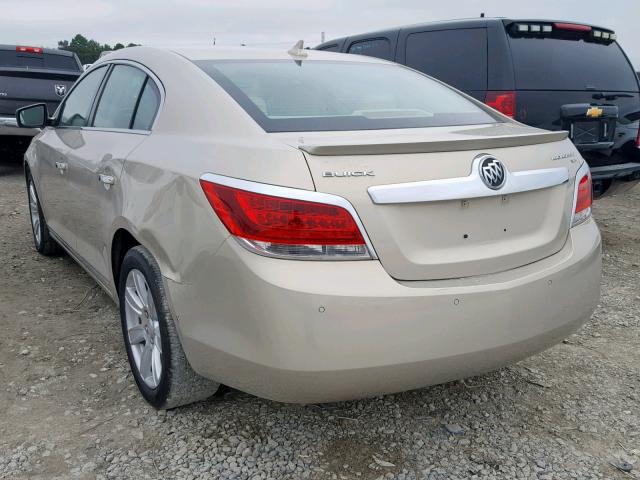 1G4GC5EC0BF238822 - 2011 BUICK LACROSSE C BEIGE photo 3