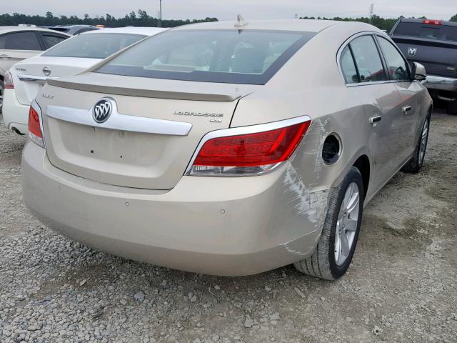 1G4GC5EC0BF238822 - 2011 BUICK LACROSSE C BEIGE photo 4