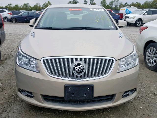 1G4GC5EC0BF238822 - 2011 BUICK LACROSSE C BEIGE photo 9