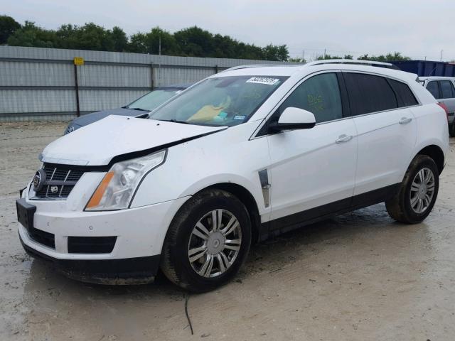 3GYFNAE33CS517448 - 2012 CADILLAC SRX LUXURY WHITE photo 2