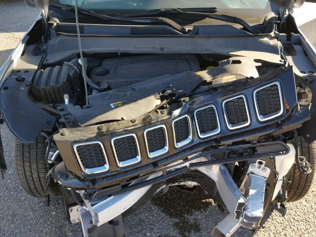 3C4NJCAB0JT193470 - 2018 JEEP COMPASS SP ვერცხლისფერი ფოტო 7