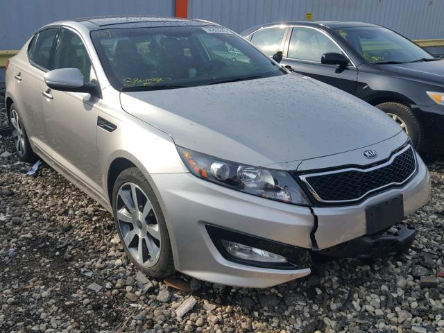 5XXGR4A63DG113024 - 2013 KIA OPTIMA SX SILVER photo 1