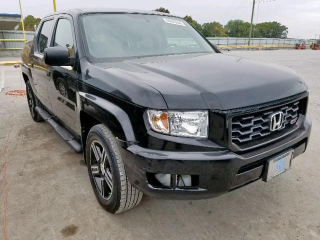 5FPYK1F70DB003115 - 2013 HONDA RIDGELINE BLACK photo 1