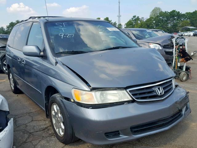 5FNRL18952B037556 - 2002 HONDA ODYSSEY EX GRAY photo 1